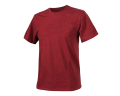 T-Shirt Helikon - Bawełna - Melange Red-4477