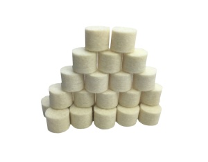 Przybitki filcowe 10mm kaliber .44 100szt. 