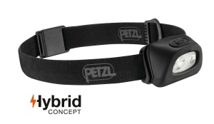 Latarka czołowa Tactikka +RGB Petzl Czarna