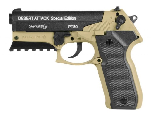 Wiatrówka Gamo PT-80 Desert Attack 4,5 mm-5653
