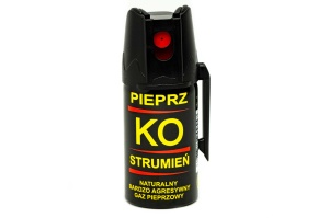 Gaz pieprzowy KO Strumień 40ml 