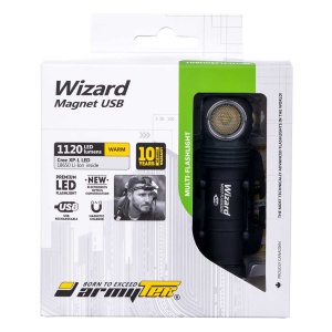 Latarka Wizard Armytek USB XP-L Ciepła