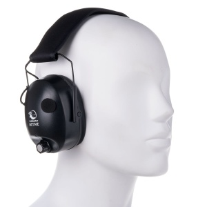  Słuchawki ochronne aktywne RealHunter czarne