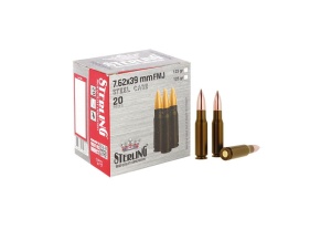 Amunicja STERLING 7,62x39 FMJ 8,0 G