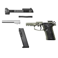 Pistolet Beretta 80X Cheetah Green 9x17