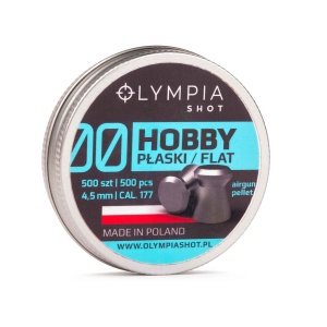 Śrut Olympia Shot Hobby płaski 4,5mm 500szt. 