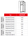 Szafa na broń z certyfikatem S1 G3/S1/8 