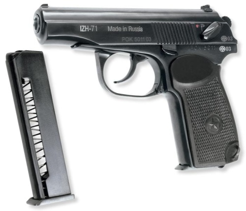 Pistolet Palny Bojowy Baikał MP-71 kal.380 ACP-407